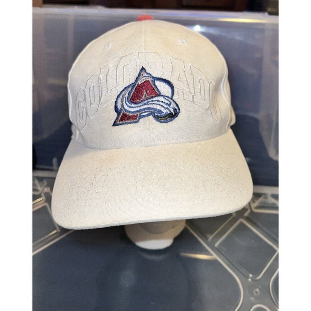 Vintage Starter The Right Hat NHL COLORADO AVALANCHE Embroidered Adjustable